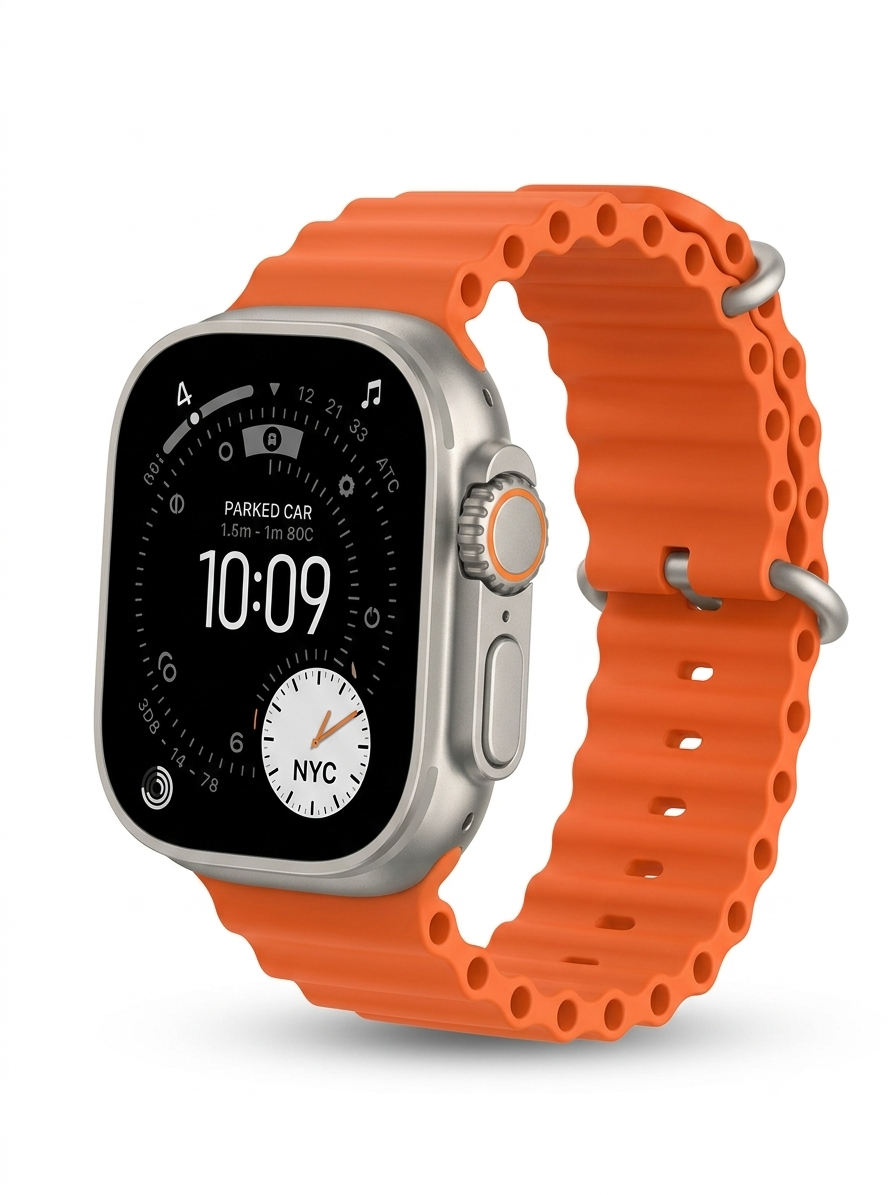 SmartWatch Ultra 3 - Ultimate 7-Strap Edition